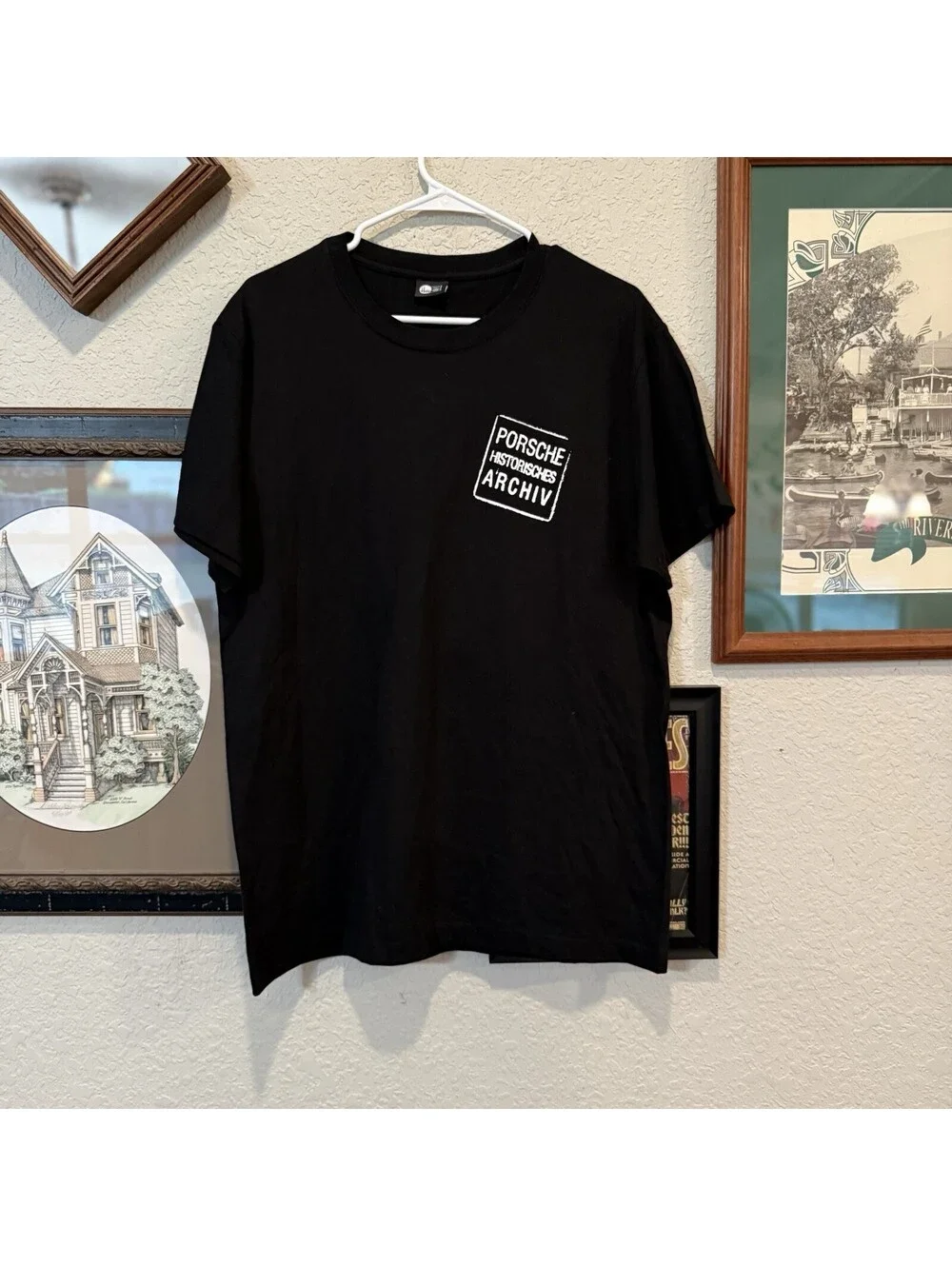 House Industries RARE Artifacts Porsche Archive New York Book Release Tee Large